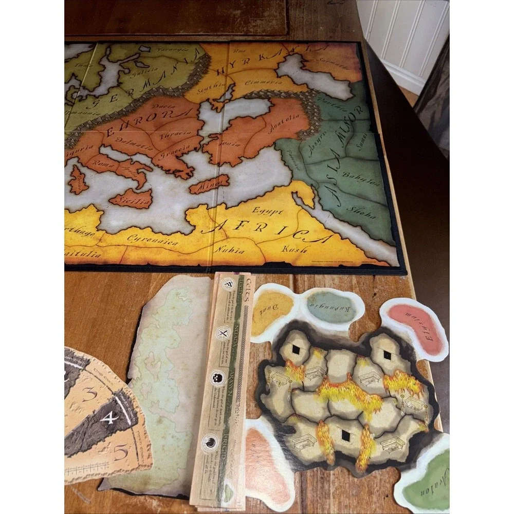 Risk GodStorm Board Game Avalon Hill 2004 Hasbro